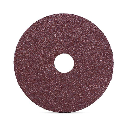 BHA 4.5" x7/8" Aluminum Oxide Resin Fiber Discs, 120 Grit - 25 Pack - size: 120 Grit