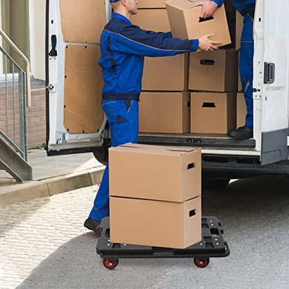 Furniture Moving Dolly Furniture Movers Dollys with Wheels, Portable Moving Rollers Leg Dollies for Heavy Furniture, 4 Wheels Flat Dolly, 1200 Lbs Capacity, Black - color: Heavy Duty Dolly