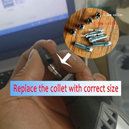 30 Pcs Wool Felt Polishing Bits, 3/32'' Shank Cone Shape Wool Polishing Points for Rotary Tool (8mm,10mm,12mm)