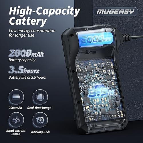 Endoscope Camera with Light, 1920P HD Borescope Tools(16.5FT) - size: 16.5FT