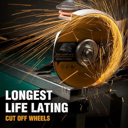 60 Pack 4 1/2 inch Cut-Off Wheels for Metal & Stainless Steel and PVC Tube 4.5" x.040 x7/8" Cutting Wheel for Angle Grinder Aggressive Cutting disc for General Purpose Metal Cutting - style: 60 PCS 4.5 Inch