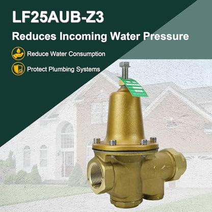 LF25AUB-Z3 Water Pressure Reducing Valve 1 Inch - size: 1 Inch