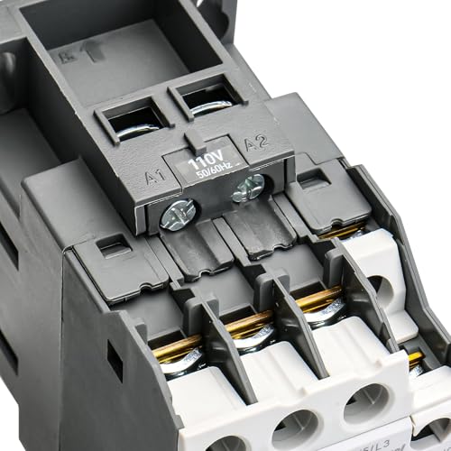 BAOMAIN 9A Magnetic Contactor MC-9b 3 Pole 110V AC Coil 1NO+1NC UL
