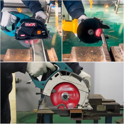 Dia 7-1/2" (190mm) 42-Tooth Arbor 20mm Metal Cutting Circular Saw Blade, For Steel and Stainless Steel, The Cutting Head uses a Special Anti-Heat Sticking Coating,FMB 7-1/2 inch 42-Tooth 20mm -TA - size: Steel 7-1/2" 42T