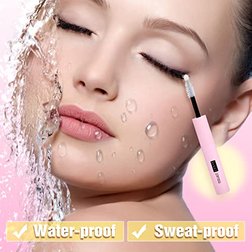 Lash Glue Bond and Seal Long Lasting Strong Hold Waterproof 2 in 1 Cluster Eyelash Glue for DIY Lash Extensions by Mavphnee
