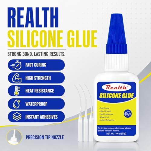Silicone Glue Instant Glue 30g 2 Pack, Clear Waterproof Fast-Drying - size: 60g, style: Silicone Glue