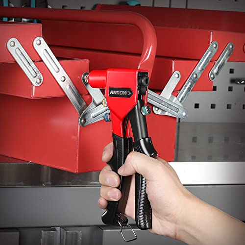 Arrow Hand Riveter Kit, RT187M Professional Pop Rivet Gun