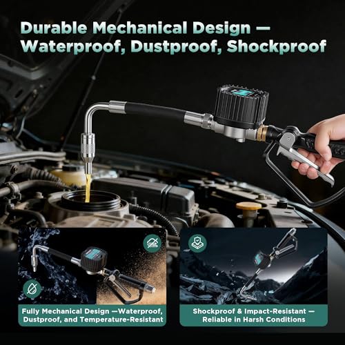 Mechanical Oil Control Valve, Metered Oil Dispensing Gun - size: Mechanical