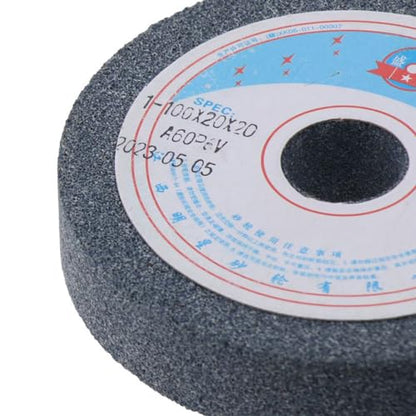 4-Inch Bench Grinding Wheels Aluminum Oxide 60 Grits Surface Grinding Ceramic Tools for Bench Grinder Buffing Machine Polishing