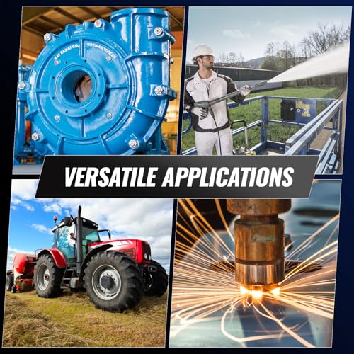 VEVOR 1.5HP Electric Motor 3450 RPM, AC 115V/230V, 56 Frame, Air Compressor Motor Single Phase, 5/8" Keyed Shaft, CW/CCW Rotation for Agricultural Machinery and General Equipment - size: 1.5P-5/8" Shaft
