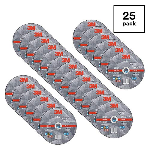3M Silver Cut-Off Wheel, 87471, 36+, T1, 7 in x 0.045 in x 7/8 in - size: 7 in x .045 in x 7/8 in, style: T1
