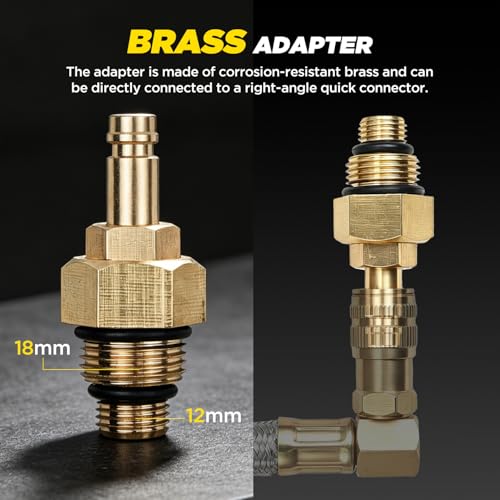Exhaust Back Pressure Tester Kit, Car Exhaust Back Pressure Gauge Tool Set