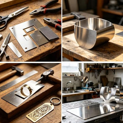 304 Stainless Steel Sheets Metal, 304 Stainless Steel Plates, Stainless Steel Shim Stock Plates,Metal Sheets for Crafting, Stovetop, Snow Frosted Surface (2, 0.5mm Thick, 12 x 6 Inch) - color: 0.5mm Thick, size: 12 x 6 Inch