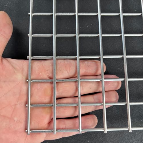 11Gauge 30"x15"Stainless Steel Hardware Cloth 1 inch Delivered Flat|Strong Heavy Wire Fence Chicken Wire Fencing Metal Screen for Screen Door Mesh,Poultry Cage,Grill Mesh,Bird Netting,Pet Metal Grate - size: 30"x15", style: 11 Gauge, 1 inch Holes