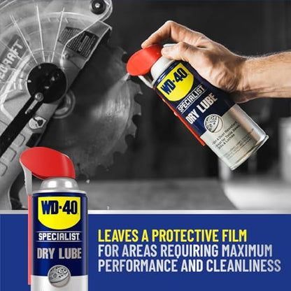 WD-40 Specialist Dry Lube, Long-Lasting, New Bigger Can, 12.1 OZ [1-Pack] - size: 1-Pack, style: 12.1 Oz