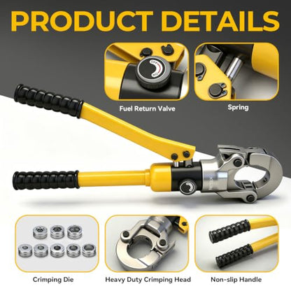KELIN Hydraulic Copper Pipe Tube Fittings Crimping Tool