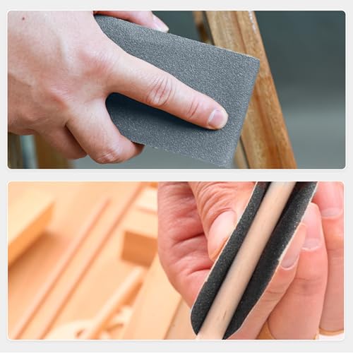 KENDO Sandpaper Assortment 24 PCS,12 Grits 120-3000,Wet Dry Sanding Sheets - style: WDS-24PCS