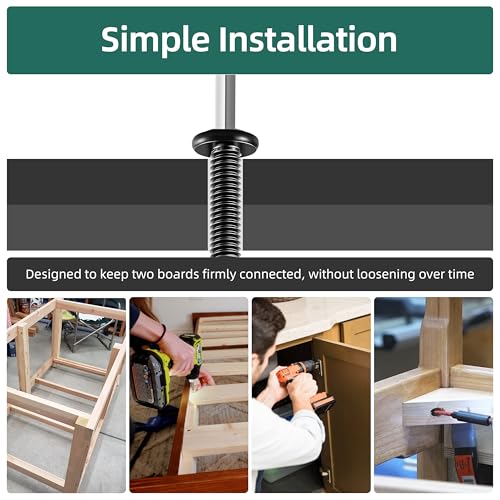 20Pcs M5-0.8 x 20mm Flat Head Socket Cap Screws Bolts 304 Stainless Steel Black Zinc Plated Furniture Bolts, Fully Threaded M5 Bolt with Hex Spanner - size: M5 x 20mm