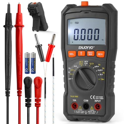 EJ8010 TRMS 5999 Counts Auto-Ranging Digital Multimeter