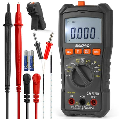 EJ8010 TRMS 5999 Counts Auto-Ranging Digital Multimeter