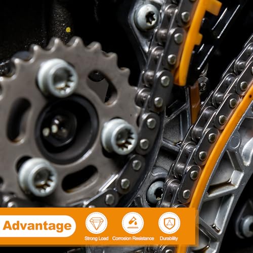 PATIKIL 4Pcs Roller Chain Offset Link Half Links 1-1/4" Pitch for 20A Chain - size: 20A 1-1/4"