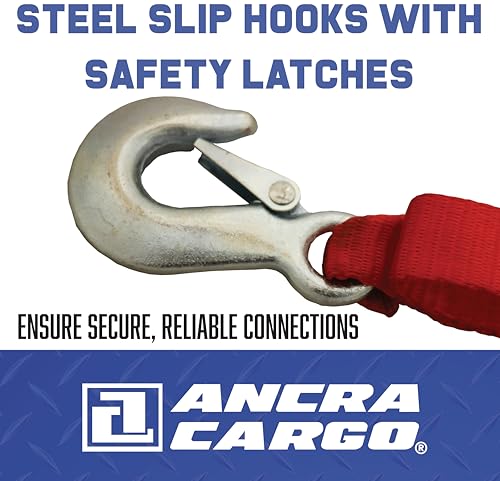 Ancra Cargo Strap Puller, Single Line 1-Ton (2000 lb) Strap Standard
