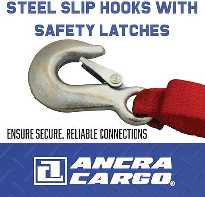 Ancra Cargo Strap Puller, Single Line 1-Ton (2000 lb) Strap Standard