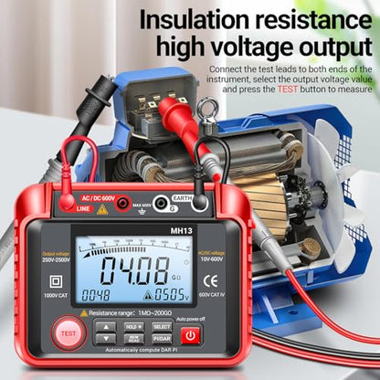 Multimeter, Megohmmeter Insulation Tester, Megohmmeter