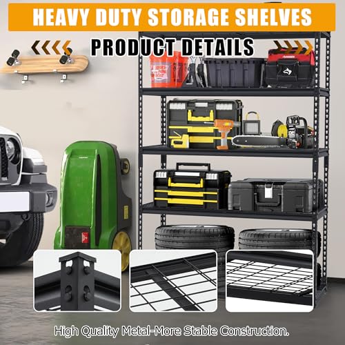 Heavy Duty Garage Shelving Unit - size: Small
