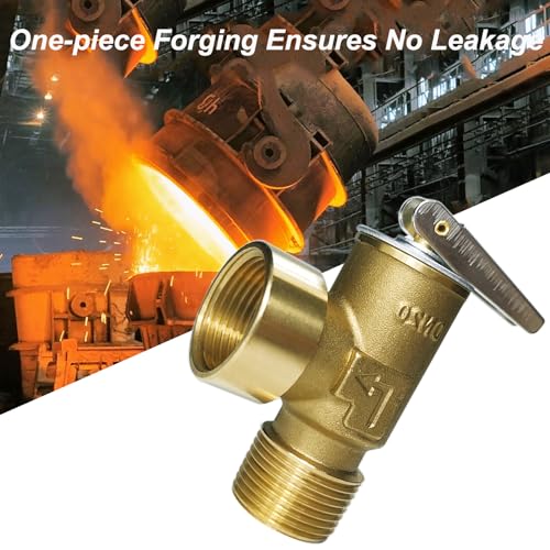 Water Heater Pressure Relief Valve, 150 PSI - size: 150 PSI, 3/4" NPT
