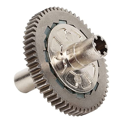 57 Tooth 0.8 Mod Slipper Set Metal Steel Slipper Clutch Spur Gear Compatible with Arrma 1/10 Granite and 1/8 RC Cars for Smooth Drivetrain Upgrades Silver
