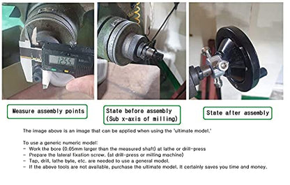 4" Ultimate Handwheel Fits 1/2" Shaft or Smaller - Table Saw, Lathe & More - size: 4" X 1/2"
