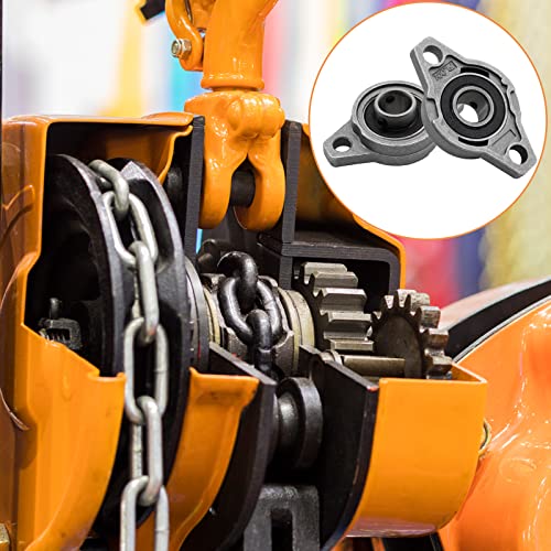 Zorfeter 10mm/0.39Inch Pillow Block Bearing KFL000 4Pcs - size: KFL000