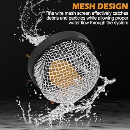 Stainless Steel Strainer ¾"-14 For Livewell Pumps Aerator Screen Wire Mesh