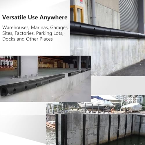 Heavy Duty Loading Dock Bumpers 39"L x 4" D, 19.6lb - size: 39''*4'' D Shape
