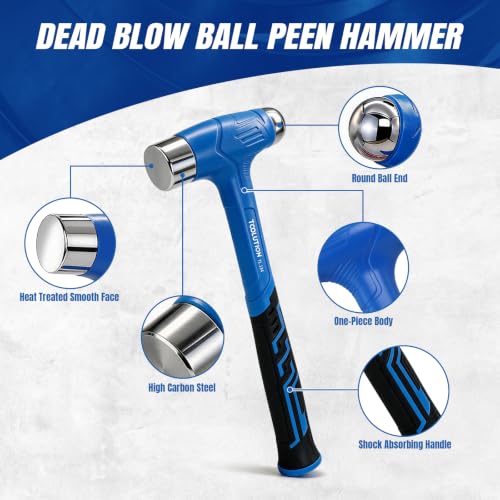 16 oz Ball Peen Hammer Mechanics Ball Pein Hammer,1LB - size: 16 oz