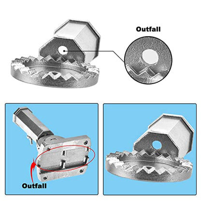 Stainless Steel Flag Pole Holder Heavy Duty Multi-Position Flag Pole Bracket Multi-Angle Adjustment wall mounting Bracket for 1 inch Flag Pole(Silver) - color: silver flag pole holder