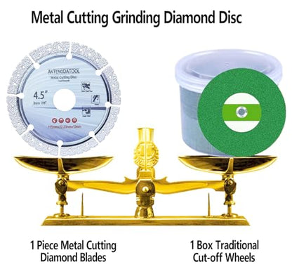 9 Inch Metal Cutting Diamond Blade, 230mm Cut Off Wheel 7/8"-5/8" Arbor for Cast Iron Rebar Carbide Stainless Steel(Not for Soft Metal) - size: 230mm(9")