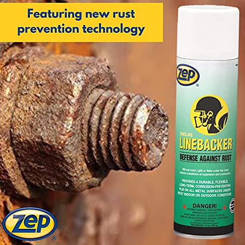 Zep Linebacker Rust and Corrosion Preventative Spray - 14 oz (Case of 12)