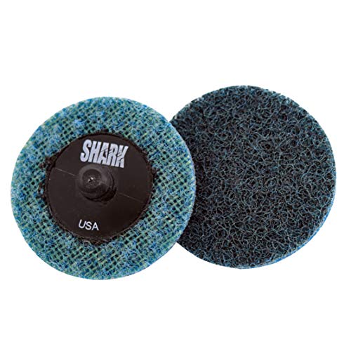 Shark Shark 13005 2-Inch Quick Change Surface Conditioning Discs, Blue Grit-Fine, 50-pk - style: Fine