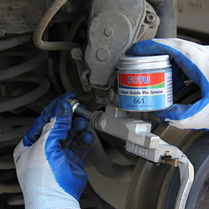 FOTU 661 Brake Caliper Guide Pin Grease,High Temp Silicone for Slider Pins - color: 661 Brake Guide Pin Grease
