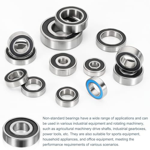 uxcell 2Pcs 24377-2RS Non-Standard Ball Bearings 24mm IDx 37mm ODx 7mm T - size: 24377-2RS