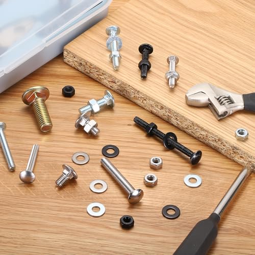 25Set 1/4"-20x2-1/2 Carriage Bolt 304SS - color: Silver, size: 1/4"-20x2-1/2