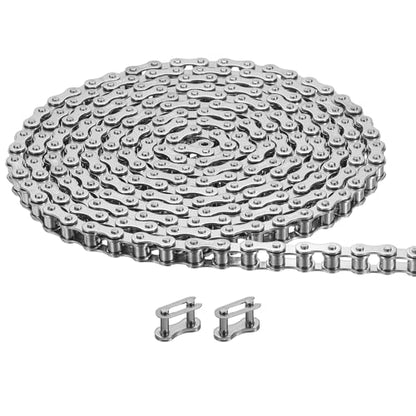 DTGN ANSI #41/ISO (DIN) 085-1 Roller Chain 10 Ft 240 Links Stainless Steel - size: #41/085-1