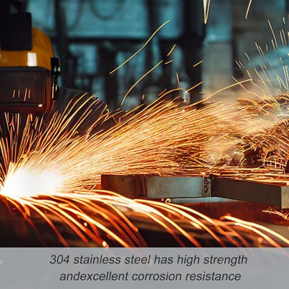 2 Pcs 304 Stainless Steel Rod 3/8''(10 mm) Diameter 24'' (610 mm) Length - size: 24'' (610 mm)