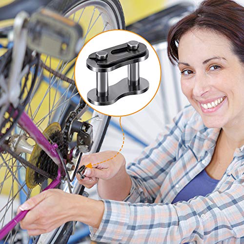 PAGOW 15pcs 40 Roller Chain Connecting Links, Master Connector Link - size: #40 15pcs