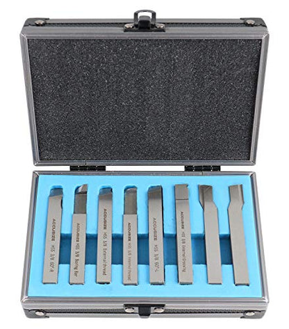 Accusize Industrial Tools HSS Tool Bit Pre-Ground, 3/8 in, 2662-2003 - size: 3/8 in