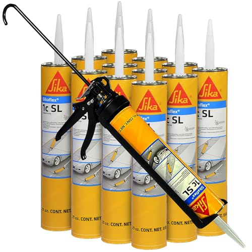 Sikaflex 1c SL Self Leveling Sealant 10 oz Limestone, Pack of 12 - style: 12 Pack, Gun