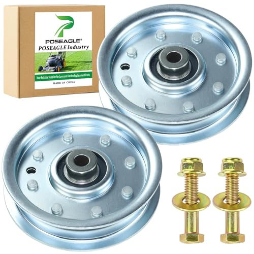 2 Pack 756-0627D Idler Pulley for Cub Cadet LT1045 LT1046 Tractors - size: 2x756-0627D