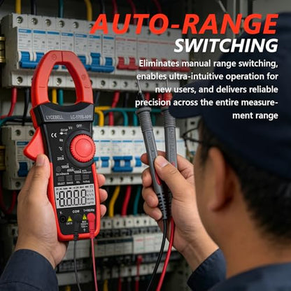 6000 Counts Clamp Meter 1000A AC DC Clamp Multimeter with Bluetooth APP